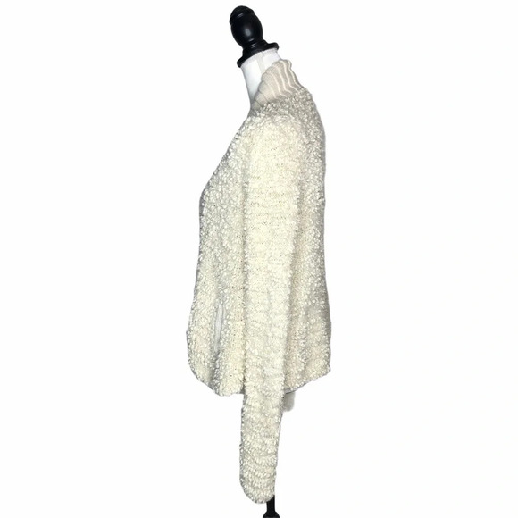 Anthropologie Sleeping On Snow Lodge Cloud Popcorn Knit Open Cardigan - Picture 6 of 8